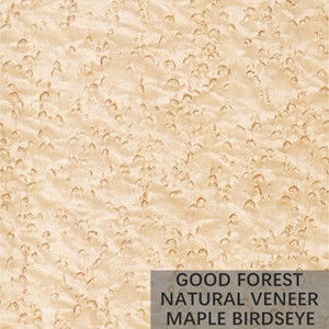 Khách sạn Birds Eye Maple Gỗ Veneer Nhân tạo Đặc biệt Tự nhiên
