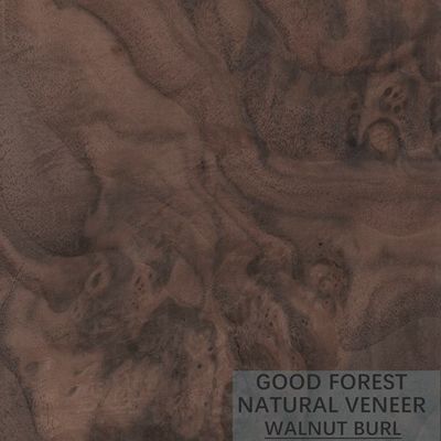 Grain Crotch Tấm ván ép gỗ tự nhiên Quarter Cut American Walnut