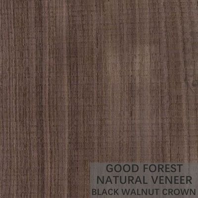Grain Crotch Tấm ván ép gỗ tự nhiên Quarter Cut American Walnut