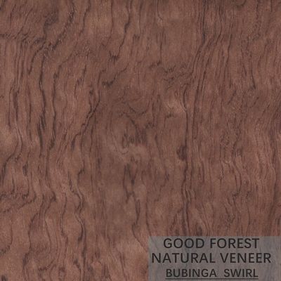 Đặc biệt Myanmar Bubinga Red Wood Veneer Natural Irregular Texture