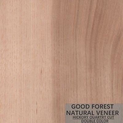 Veneer gỗ Hickory tự nhiên Double Color Tủ phổ biến Veneer gỗ FSC