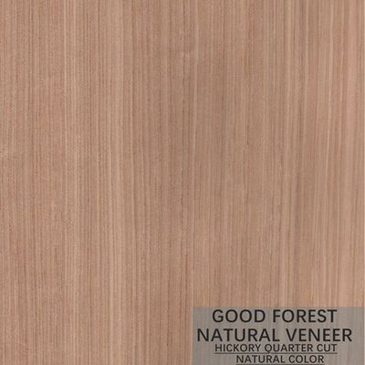 Veneer gỗ Hickory tự nhiên Double Color Tủ phổ biến Veneer gỗ FSC