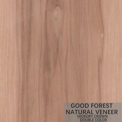 Veneer gỗ Hickory tự nhiên Double Color Tủ phổ biến Veneer gỗ FSC