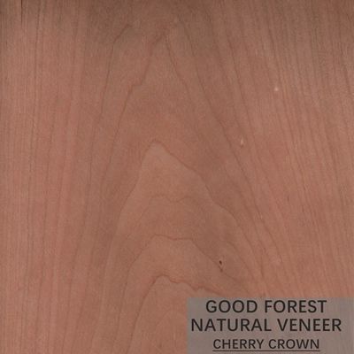 Trang trí Veneer anh đào tự nhiên Cắt màu hun khói Phổ biến
