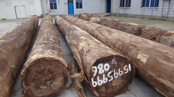 Laminated Santos Rosewood Wood Veneer Crown Thickness Can Be Customized 0.15-1.8mm Đối với Đối với mặt tủ