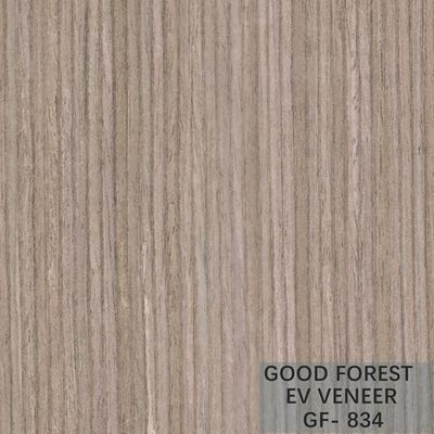 Trang trí khách sạn Veneer gỗ sồi Engineered Crown Cut Grain Màu xám