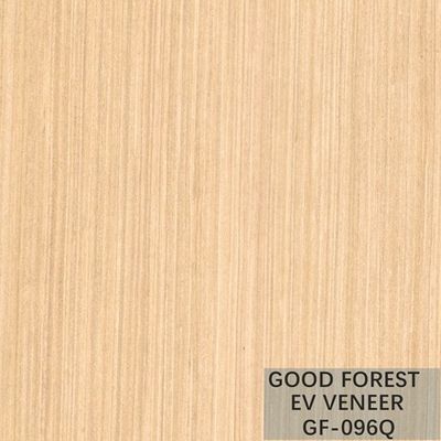 Gỗ nhân tạo Veneer Pearl Oak với vân dọc và màu trắng phổ biến