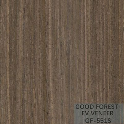 Veneer gỗ kỹ thuật Gỗ óc chó đen Veneer thẳng tùy chỉnh