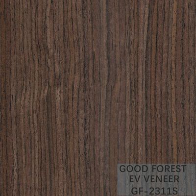 Veneer gỗ kỹ thuật Gỗ óc chó đen Veneer thẳng tùy chỉnh