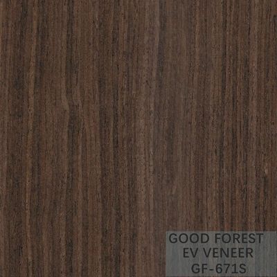 Veneer gỗ kỹ thuật Gỗ óc chó đen Veneer thẳng tùy chỉnh