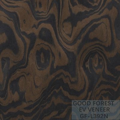 Veneer gỗ kỹ thuật Gốc cây Veneer gỗ tự nhiên / nhuộm màu