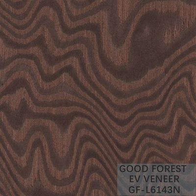Veneer gỗ kỹ thuật Gốc cây Veneer gỗ tự nhiên / nhuộm màu
