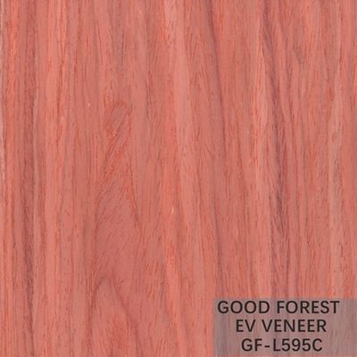 Veneer gỗ kỹ thuật Red Santos Rose Wood Kích thước 2500 * 640 mm