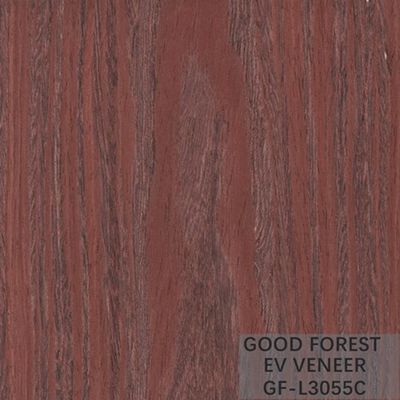 Veneer gỗ kỹ thuật Red Santos Rose Wood Kích thước 2500 * 640 mm