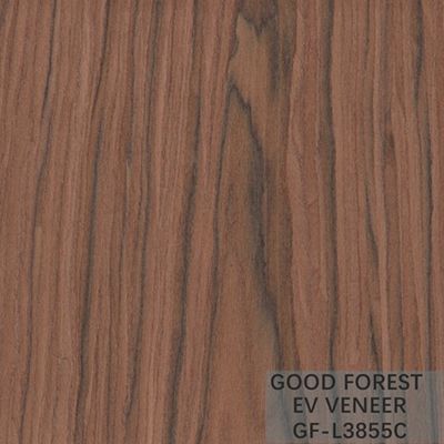 Veneer kỹ thuật Santos Rose Wood Crown Cut Dịch vụ tùy chỉnh