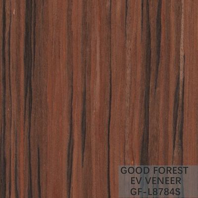 Santos Rose Engineered Gỗ Veneer Dịch vụ tùy chỉnh hạt thẳng