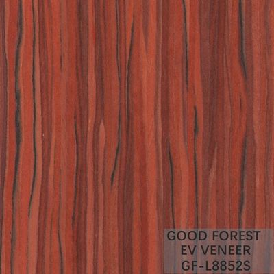 Santos Rose Engineered Gỗ Veneer Dịch vụ tùy chỉnh hạt thẳng