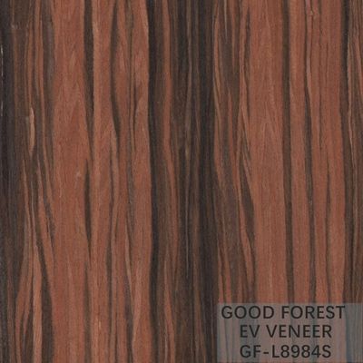 Santos Rose Engineered Gỗ Veneer Dịch vụ tùy chỉnh hạt thẳng