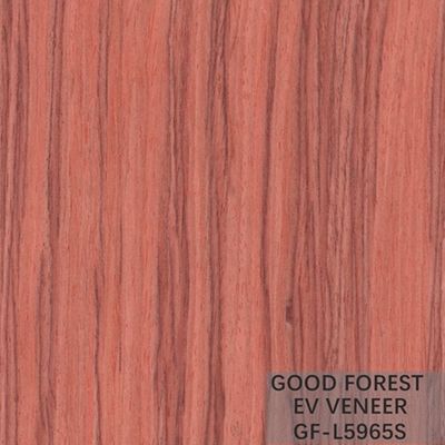 Santos Rose Engineered Gỗ Veneer Dịch vụ tùy chỉnh hạt thẳng