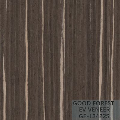 Engineered Veneer Dark Vine Sliced ​​Cut Technics Straight Grain