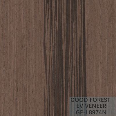 Engineered Veneer Dark Vine Sliced ​​Cut Technics Straight Grain