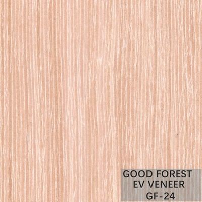Fancy Composite Engineered Wood Veneer Tái tạo Apricot Straight Grain