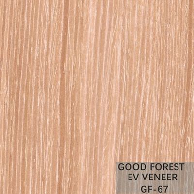 Gỗ veneer kỹ thuật tái chế màu vàng mơ cho mặt tủ