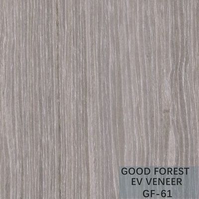 Apricot Silver Wood Veneer Wallpaper Engineered Vertical Grain