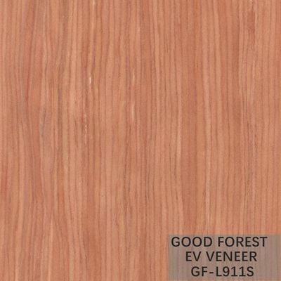 OEM American Cherry Engineered Wood Veneer Recomposed Vertical Grain
