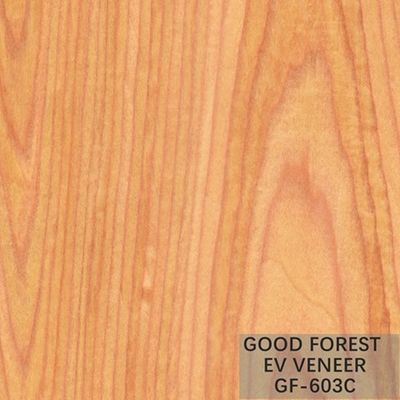Nội thất ODM Veneer gỗ kỹ thuật Crown Cut American Cherry Veneer
