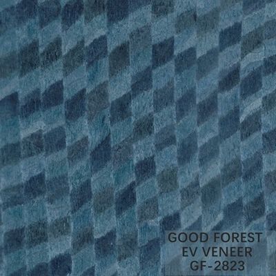 Tấm gỗ veneer màu EV Kết cấu không đều Tấm gỗ veneer trang trí ngọc trai