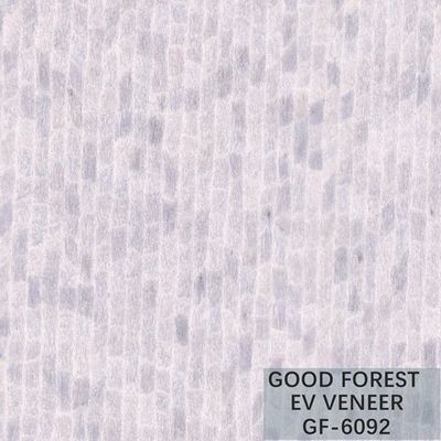 Tấm gỗ veneer màu EV Kết cấu không đều Tấm gỗ veneer trang trí ngọc trai