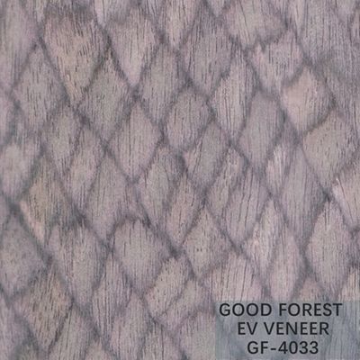 Tấm gỗ veneer màu EV Kết cấu không đều Tấm gỗ veneer trang trí ngọc trai