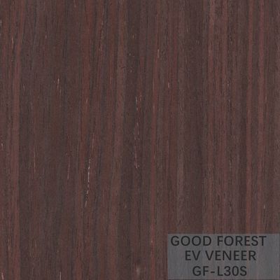Thiết kế tùy chỉnh gỗ veneer Padauk trang trí tái tạo