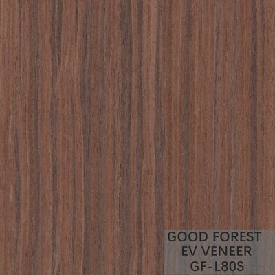 Thiết kế tùy chỉnh gỗ veneer Padauk trang trí tái tạo