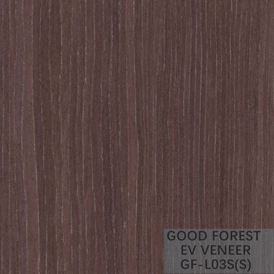 Thiết kế tùy chỉnh gỗ veneer Padauk trang trí tái tạo