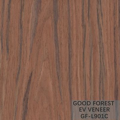 Thiết kế tùy chỉnh gỗ veneer Padauk trang trí tái tạo