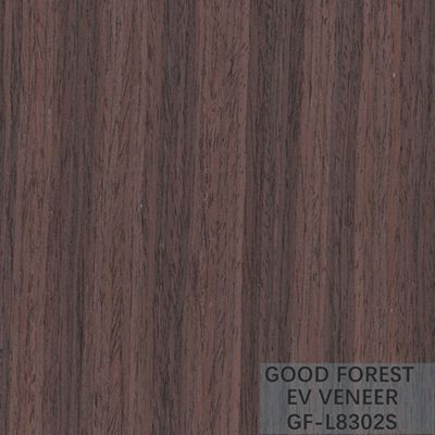 Thiết kế tùy chỉnh gỗ veneer Padauk trang trí tái tạo