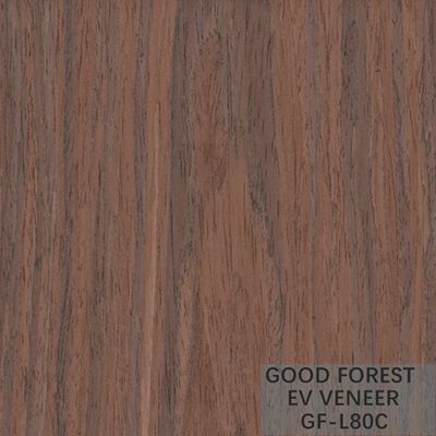 Thiết kế tùy chỉnh gỗ veneer Padauk trang trí tái tạo
