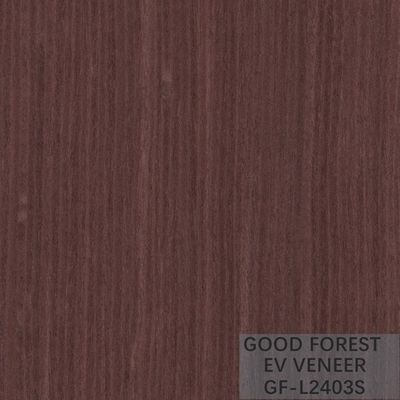 Thiết kế tùy chỉnh gỗ veneer Padauk trang trí tái tạo