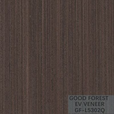 Tấm Veneer Wenge đã được thiết kế Tấm Veneer gỗ tối màu được tái chế