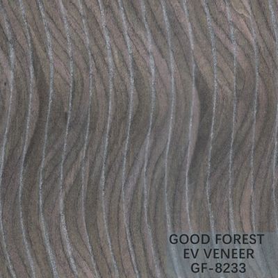Tấm gỗ veneer tùy chỉnh được thiết kế Kết cấu không đều để trang trí ISO