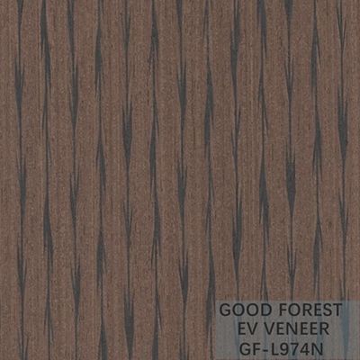 Tấm gỗ veneer tùy chỉnh được thiết kế Kết cấu không đều để trang trí ISO