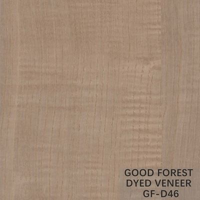 OEM Nhuộm ASH Veneer xám Crown Cắt / Thẳng / Hạt kết cấu không đều