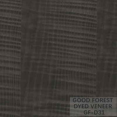 OEM Nhuộm ASH Veneer xám Crown Cắt / Thẳng / Hạt kết cấu không đều
