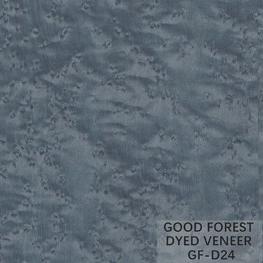 OEM Birds Eye Dyed Wood Veneer Burl Grain Màu tùy chỉnh