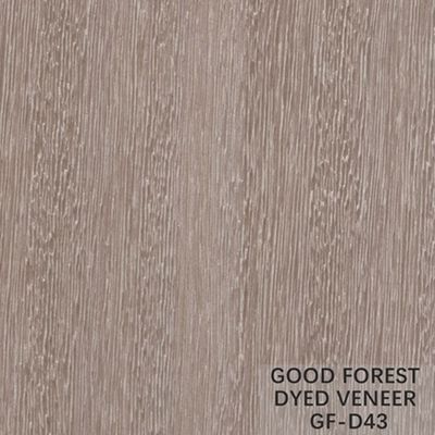Sàn gỗ Veneer nhuộm màu / Ván ép Wenge Veneer Màu nâu