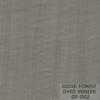 OEM Veneer gỗ nhuộm tùy chỉnh / Veneer bạch đàn xám đặc biệt