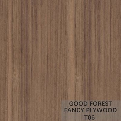 Tủ quần áo Fancy Walnut Veneer Ván ép Bảng điều khiển Walnut tùy chỉnh