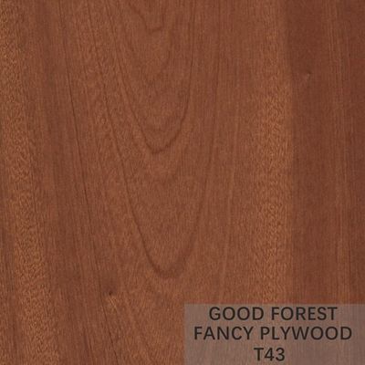 Makore Fancy Plywood Board Veneer Sapele Mahogany Plywood Tùy chỉnh